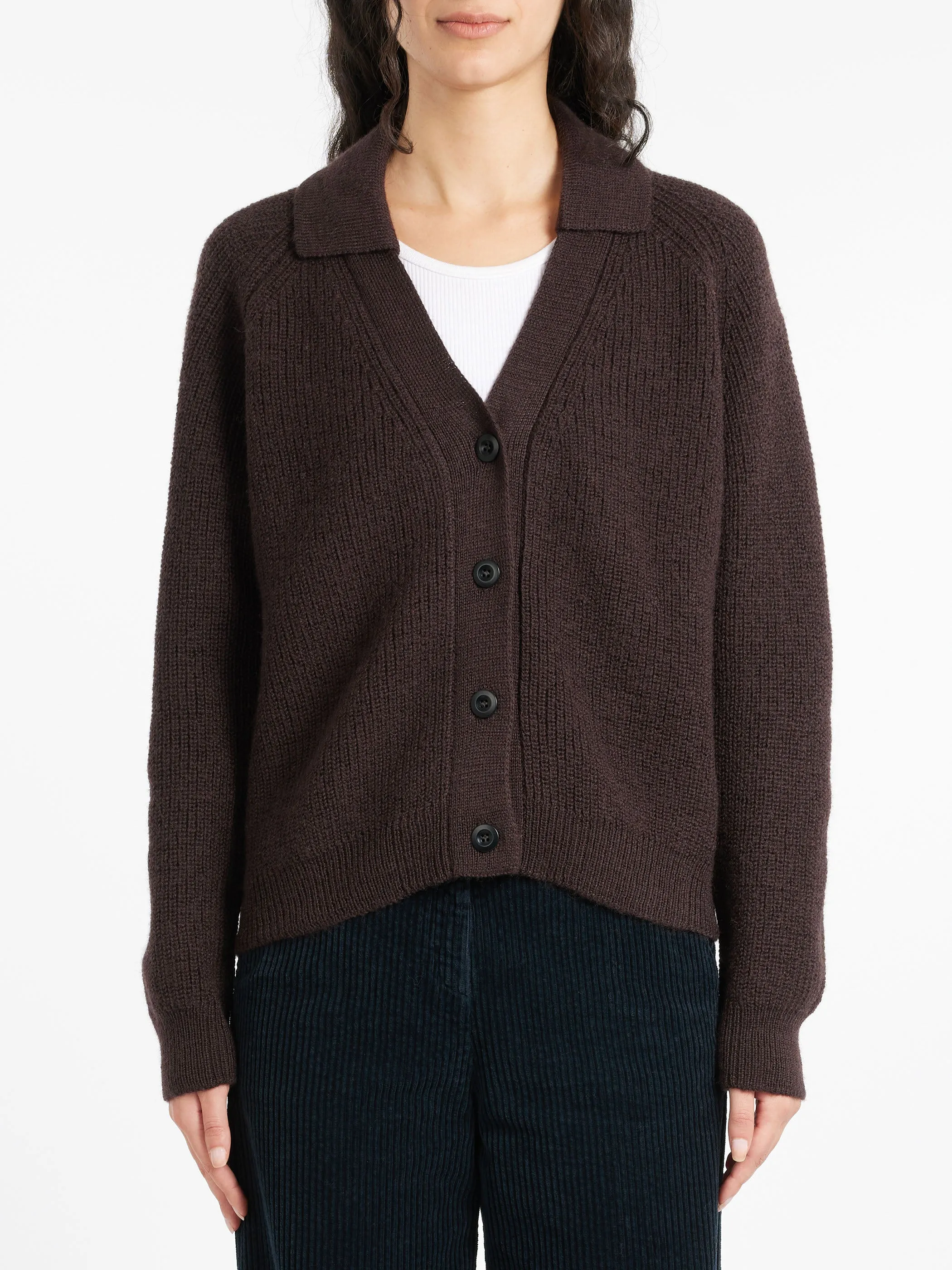 MHL Collared Cardigan