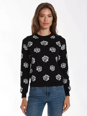 Minnie Rose Reversible Rose Pullover