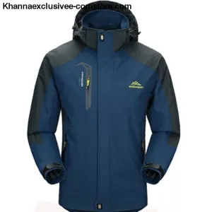 Mountainskin Unisex Waterproof Hooded Polyester cotton jacket, Unisex Branded Warm Outerwear Coat