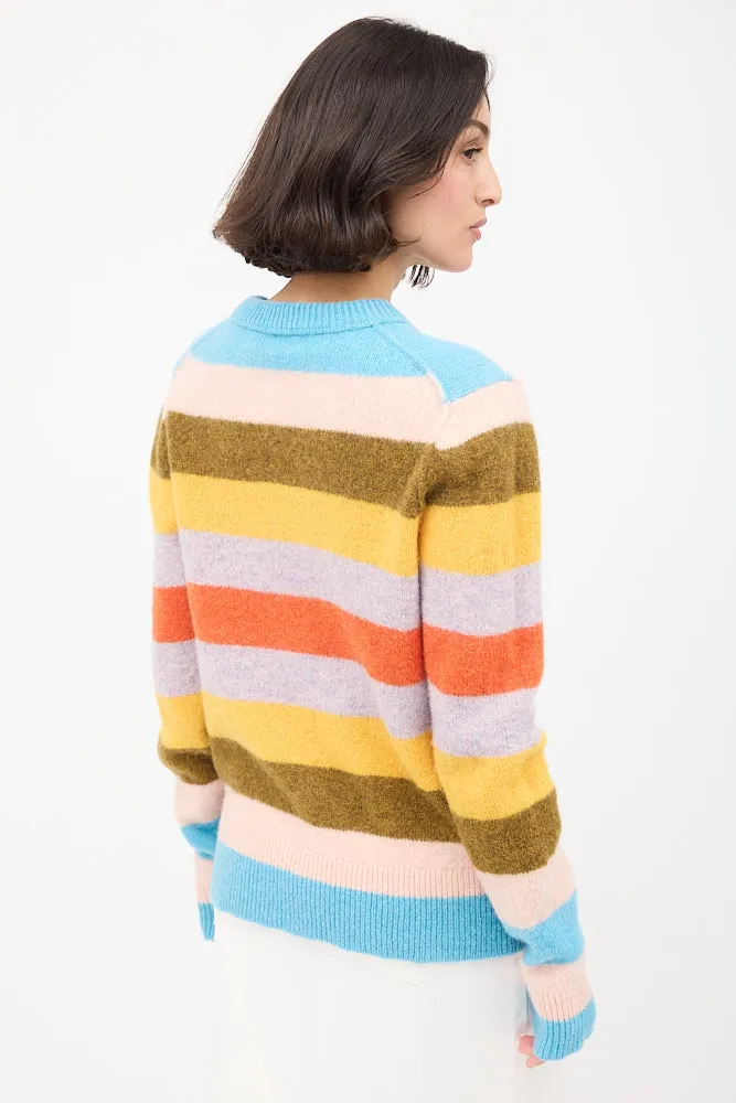 Multicolour Wool Kai Striped Sweater