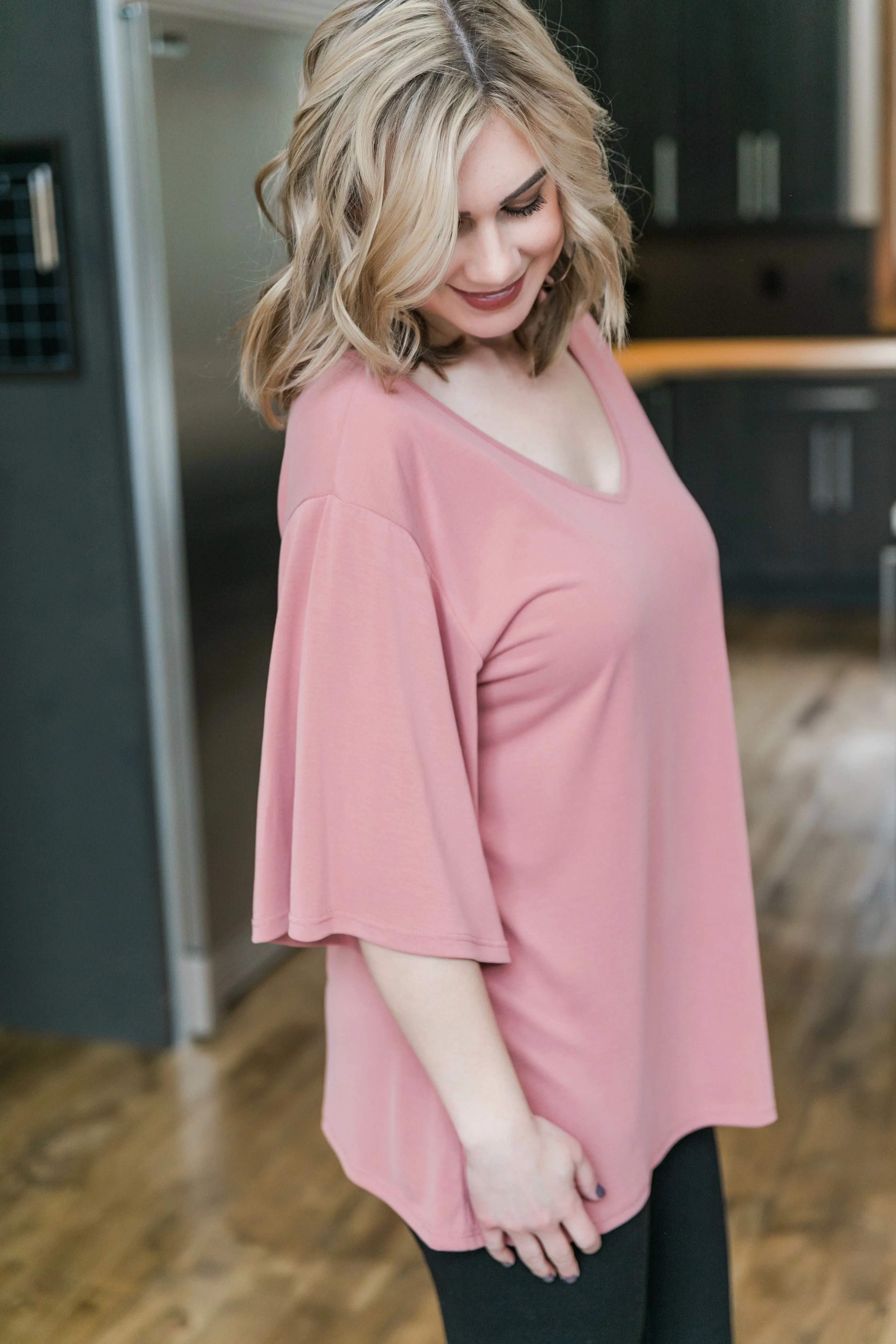My Signature Color Top In Mauve