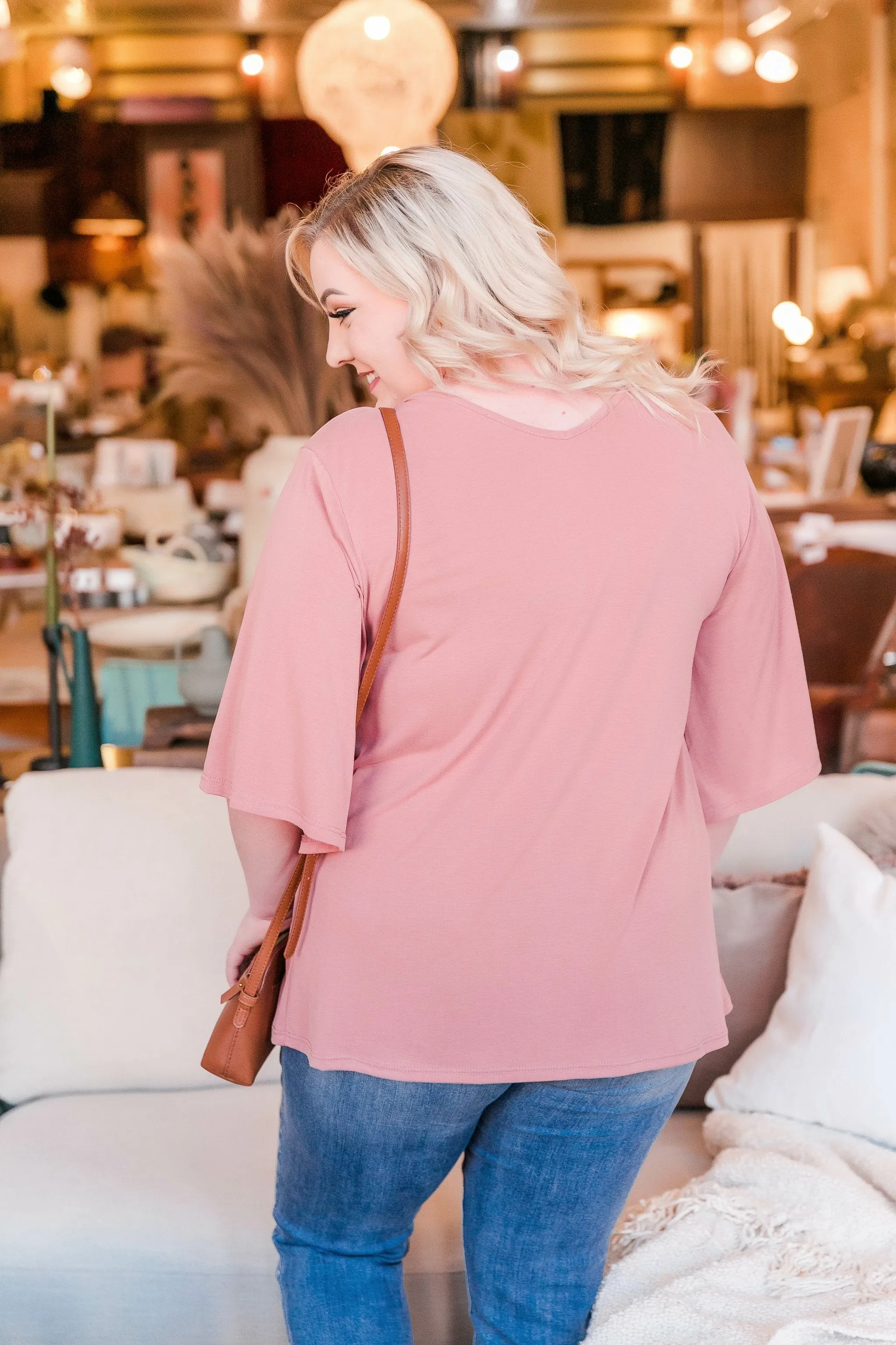 My Signature Color Top In Mauve