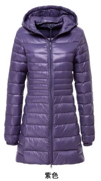 NewBang Brand 6XL 7XL Plus Long Down Jacket Women Winter Ultra Light Down Jacket Women With a Hood Down Coat Female Big Size