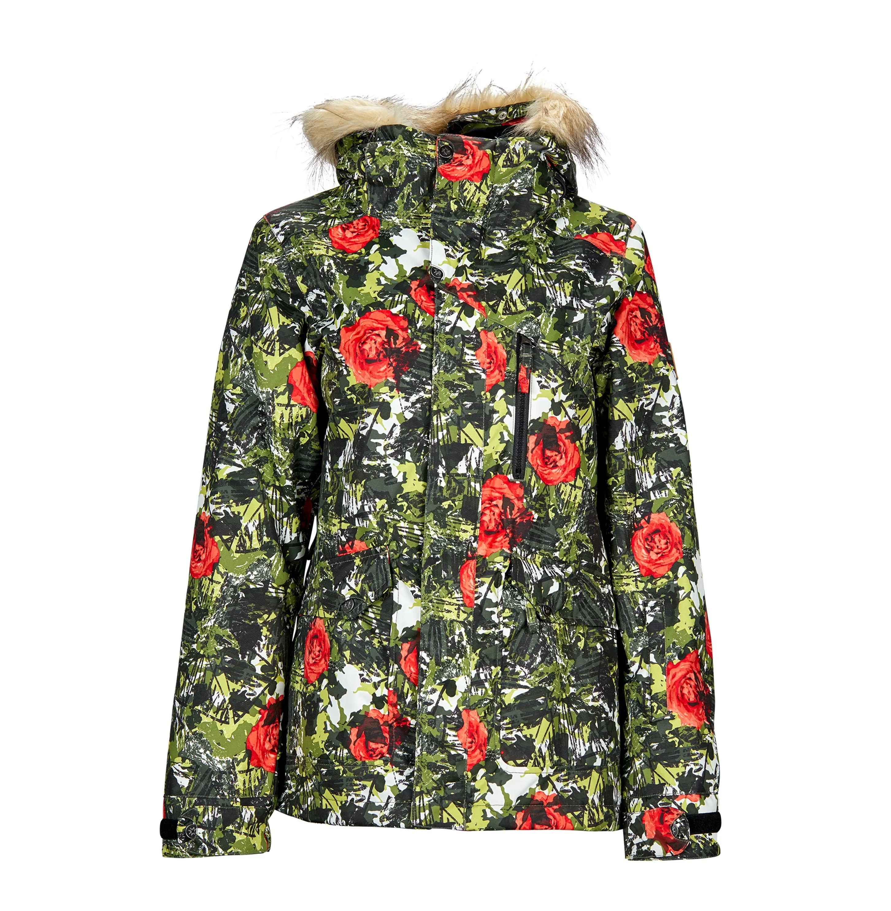 Nikita Hawthorne Snow Jacket - Girls - Camo Pop