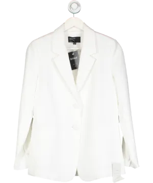 Nobody's Child White Tailored Virgo Bridal Blazer UK 6