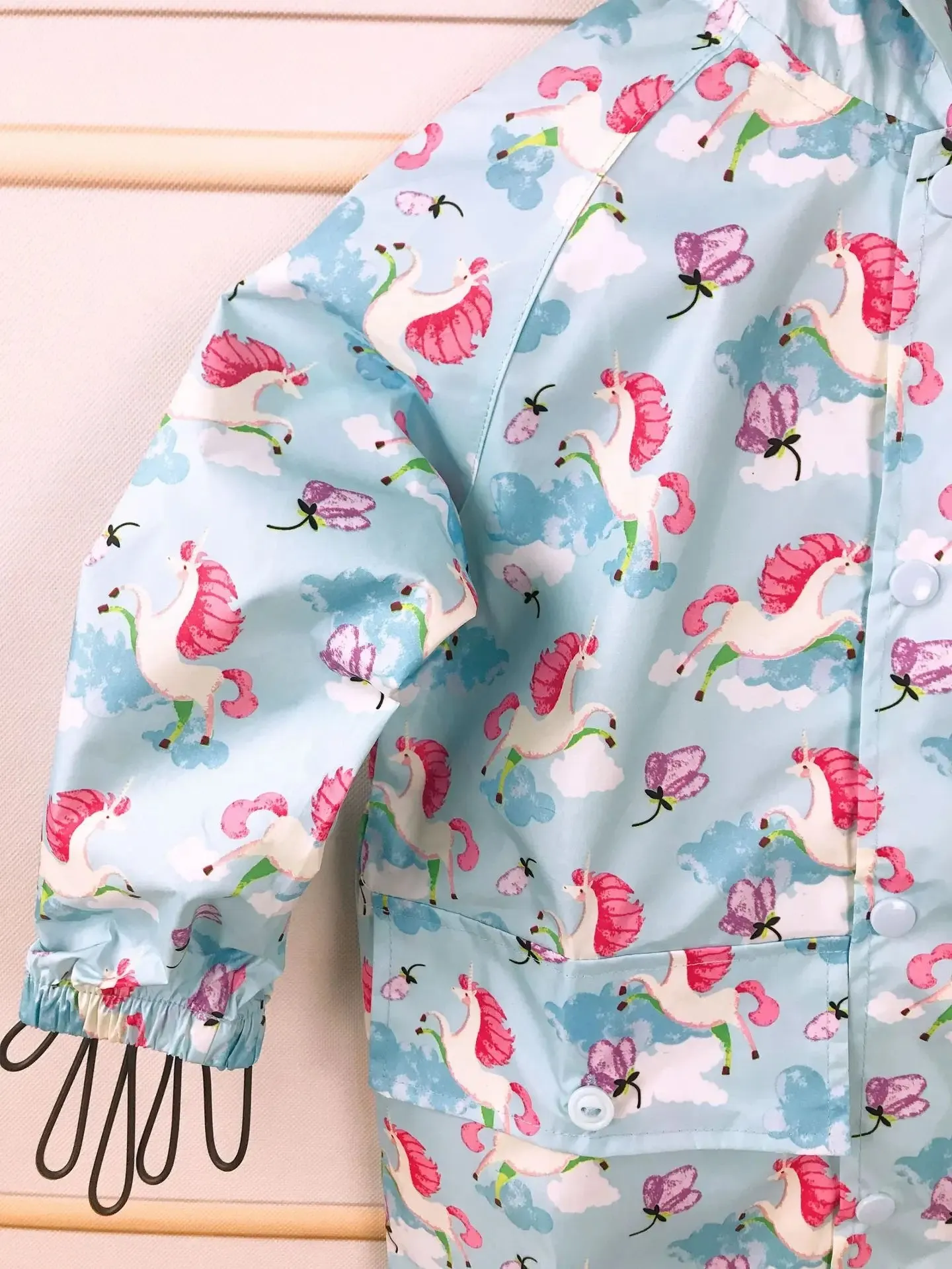 OnePoem Kids' Waterproof Hooded Jacket