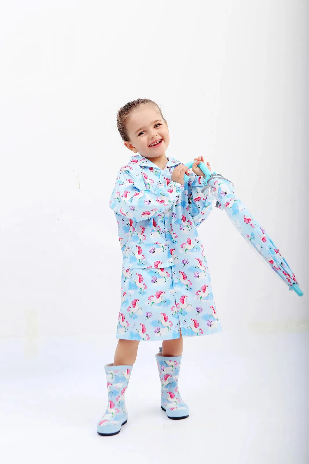 OnePoem Kids' Waterproof Hooded Jacket
