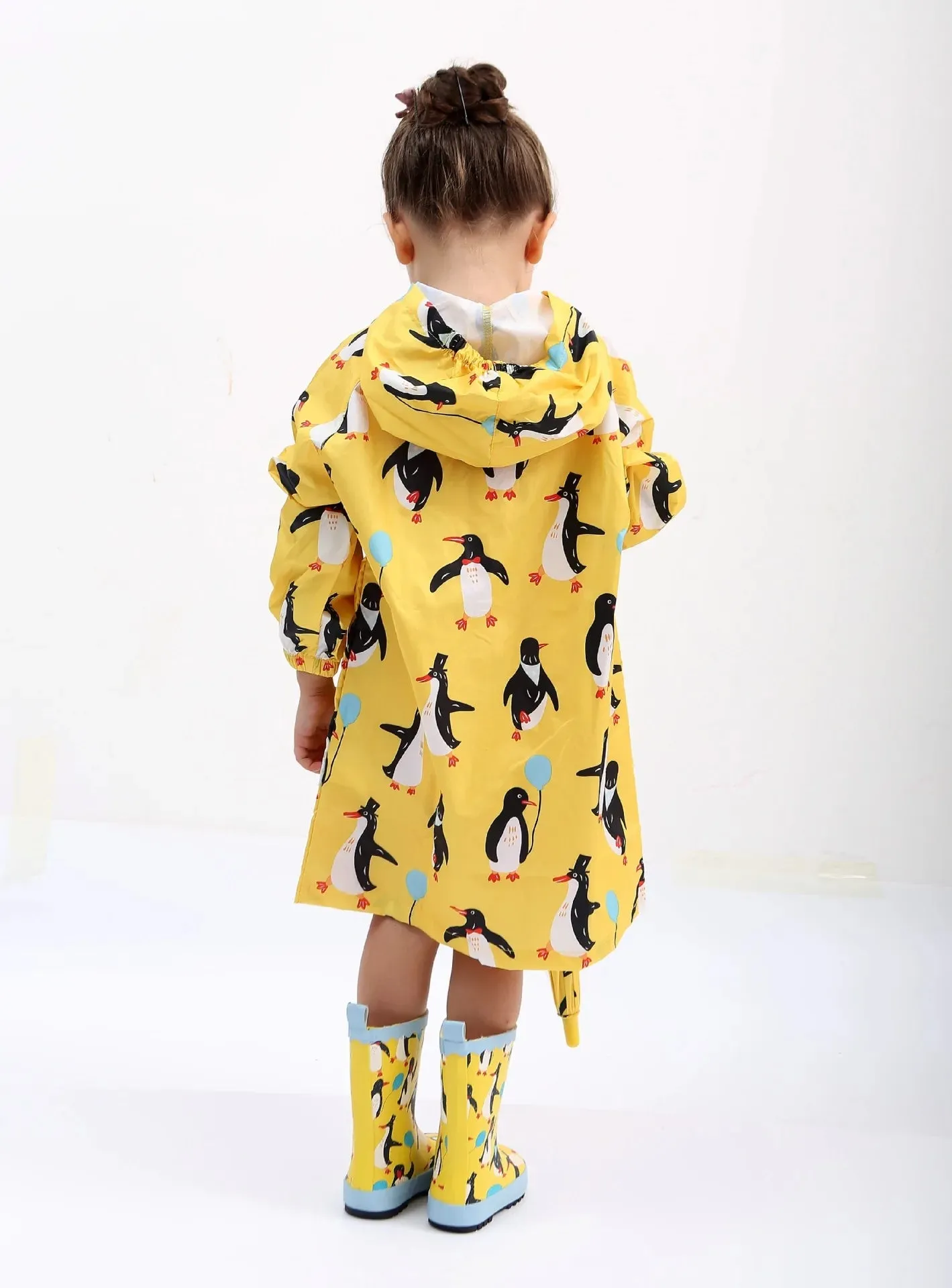 OnePoem Kids' Waterproof Hooded Jacket