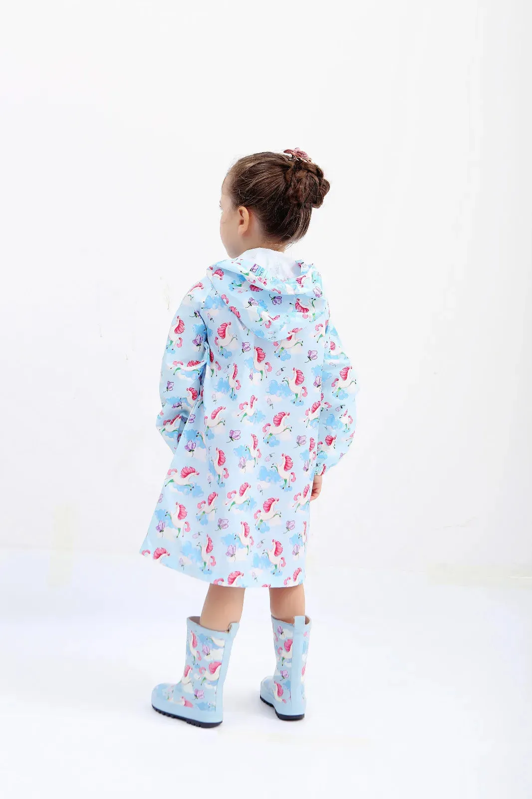 OnePoem Kids' Waterproof Hooded Jacket