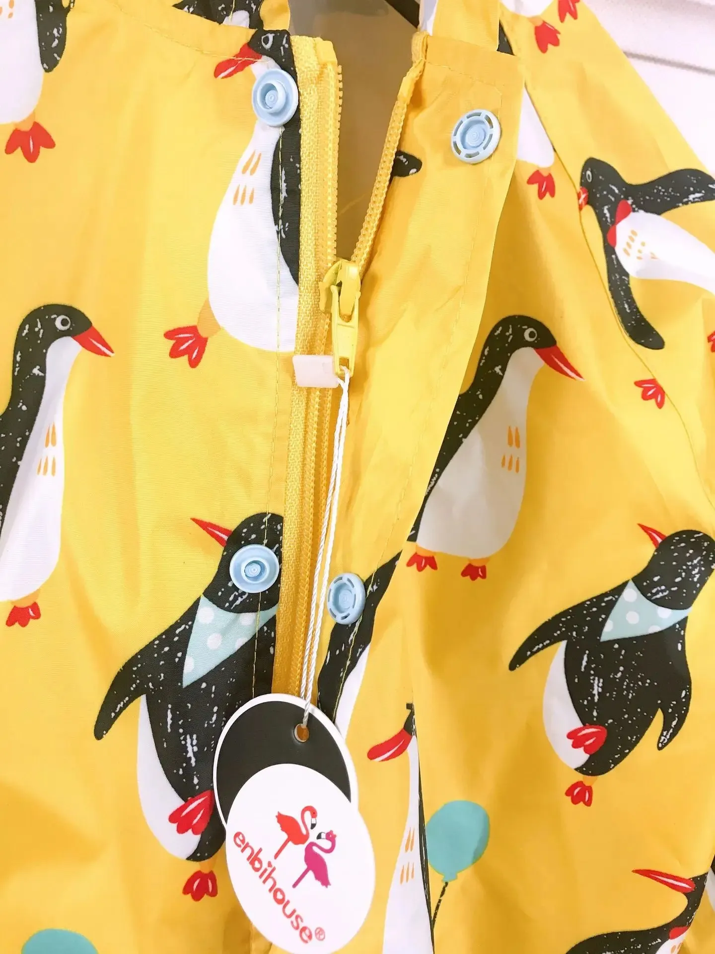 OnePoem Kids' Waterproof Hooded Jacket