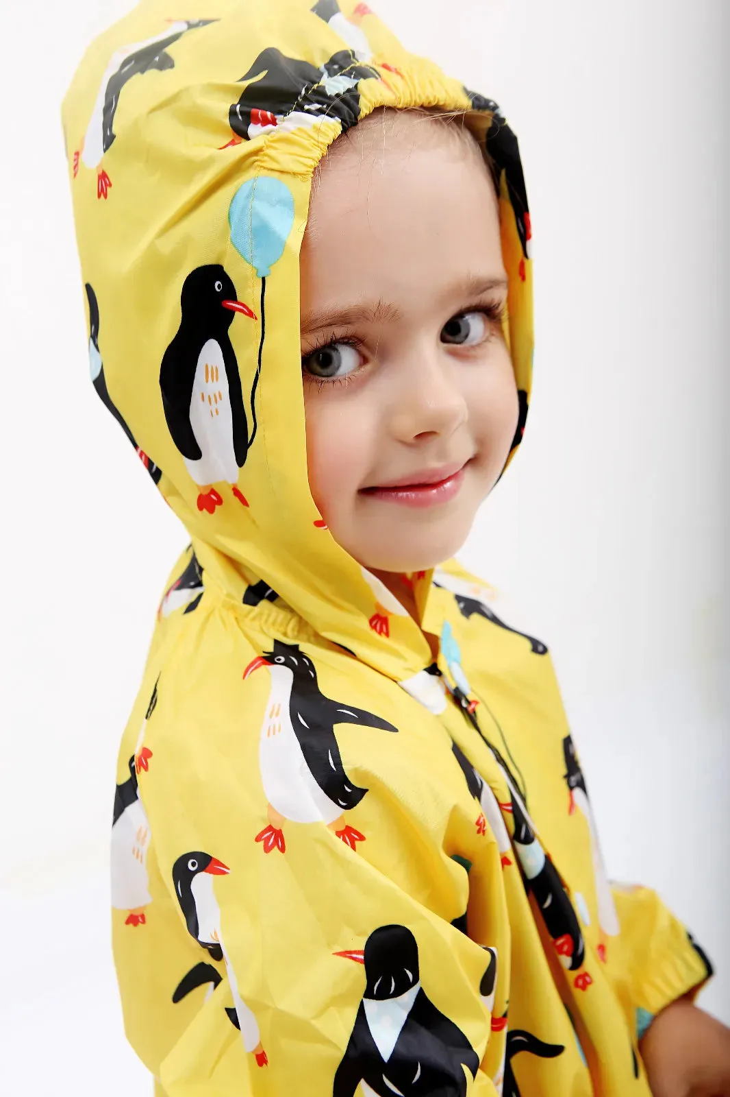 OnePoem Kids' Waterproof Hooded Jacket