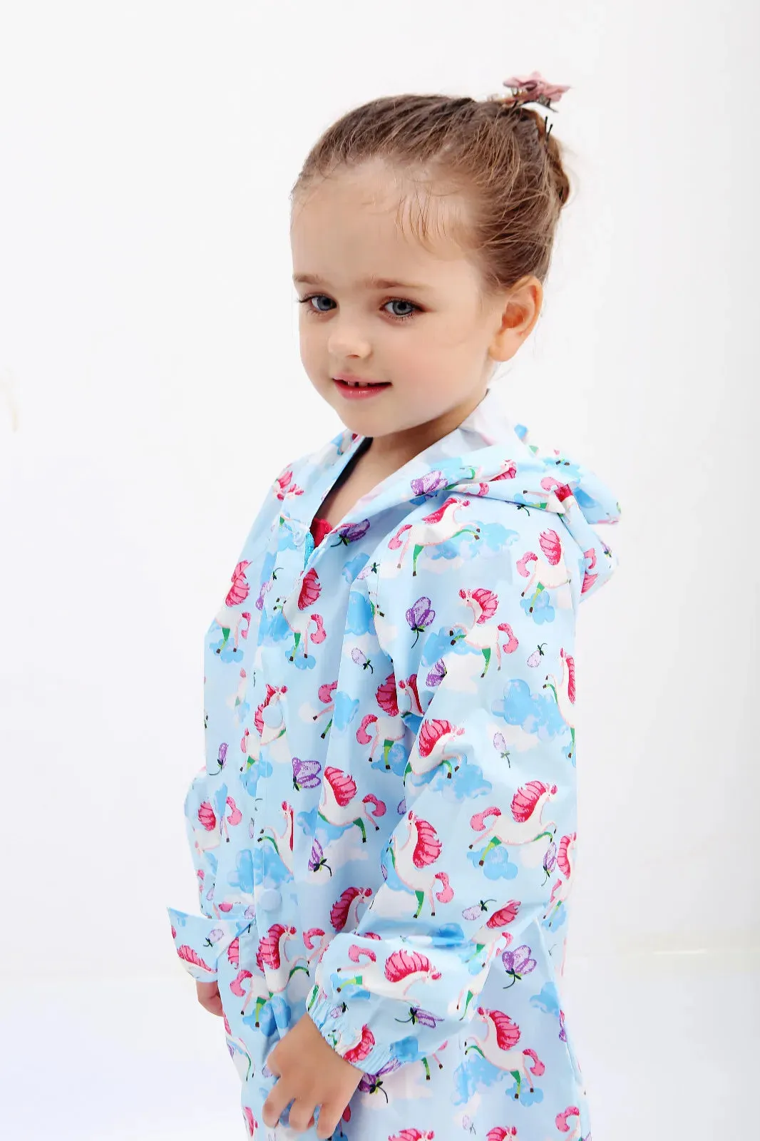 OnePoem Kids' Waterproof Hooded Jacket