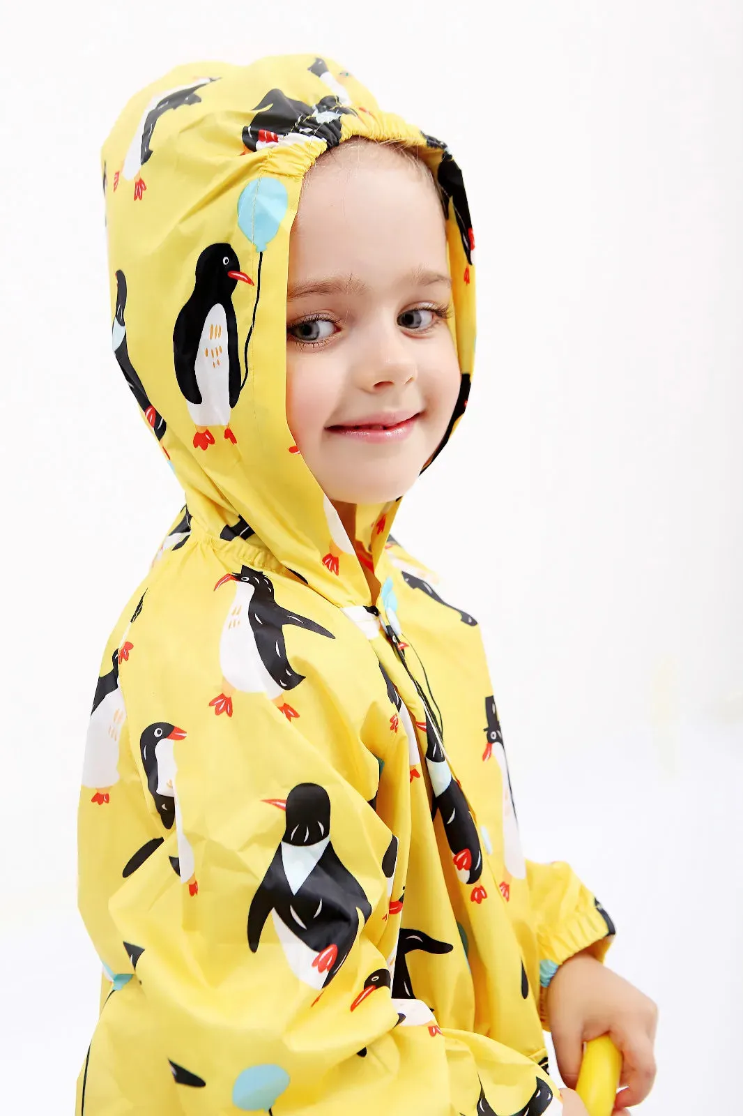 OnePoem Kids' Waterproof Hooded Jacket