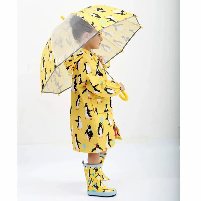 OnePoem Kids' Waterproof Hooded Jacket
