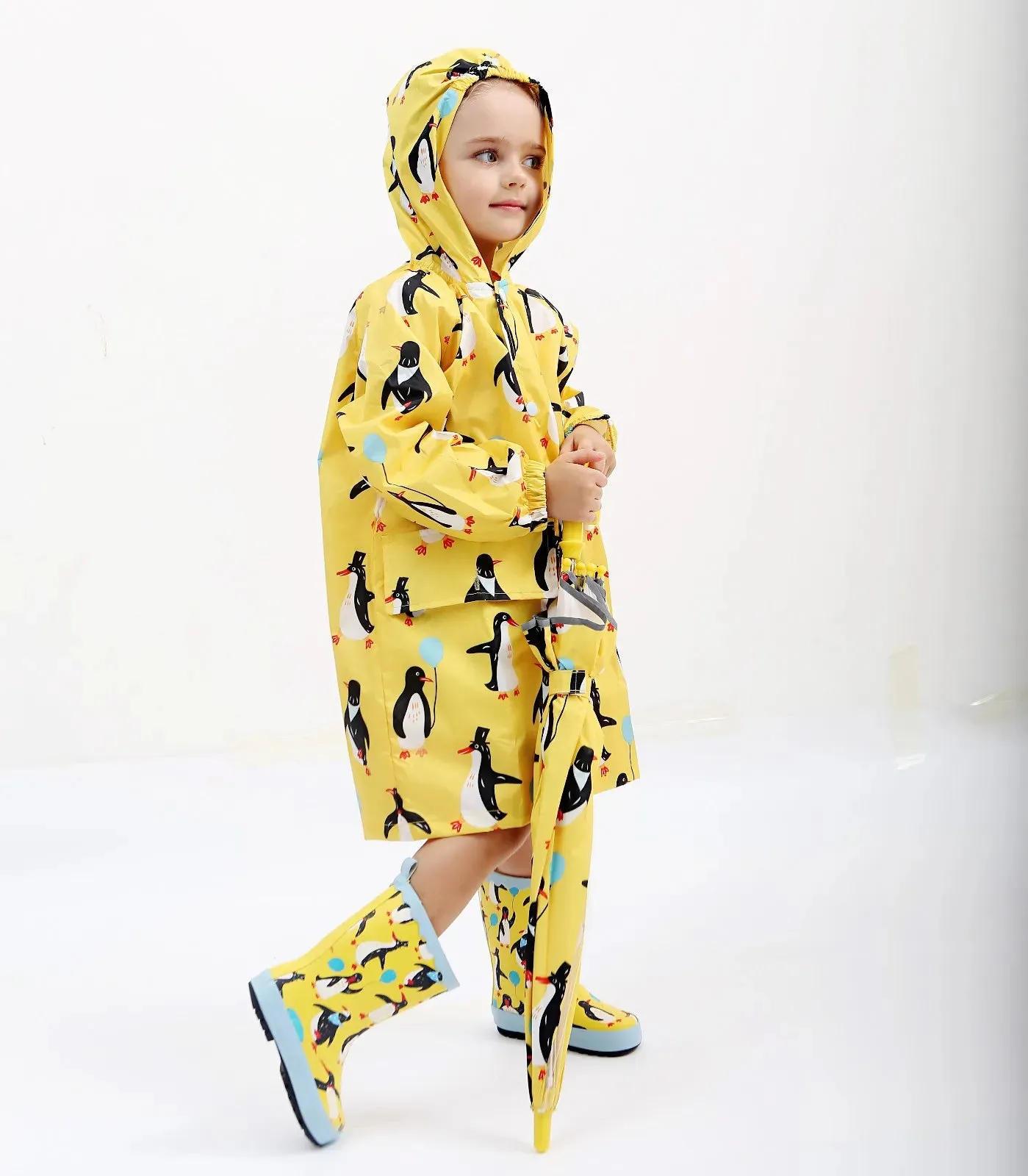 OnePoem Kids' Waterproof Hooded Jacket
