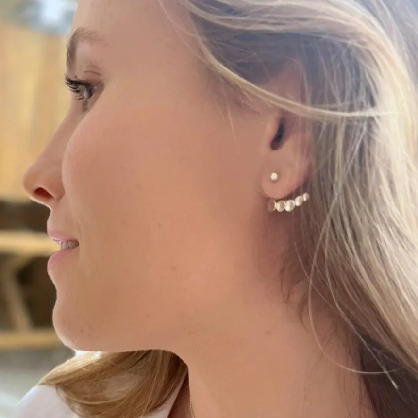 Organic Gold Ear Jacket