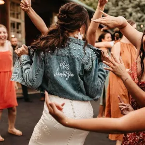 Pearl Denim Jacket - Customizable