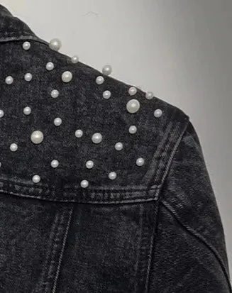 Pearl Denim Jacket - Customizable