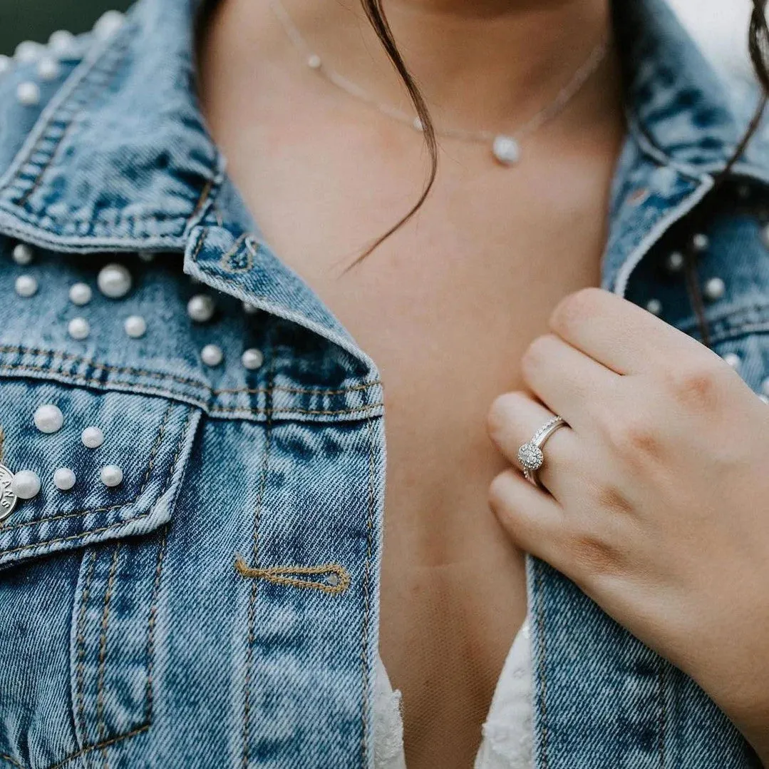Pearl Denim Jacket - Customizable