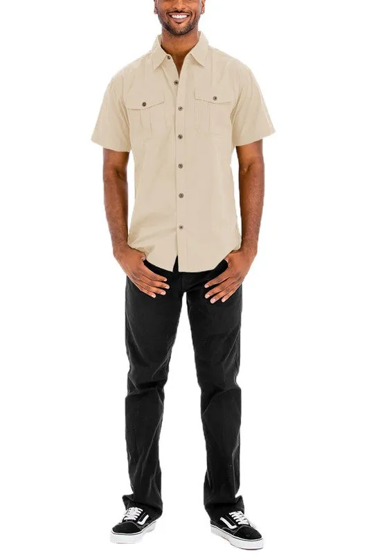 Pocket Button Down