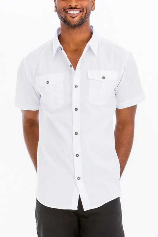 Pocket Button Down