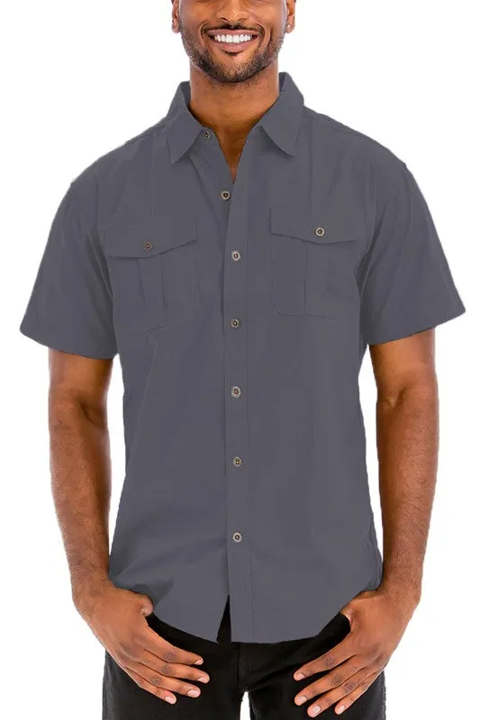 Pocket Button Down