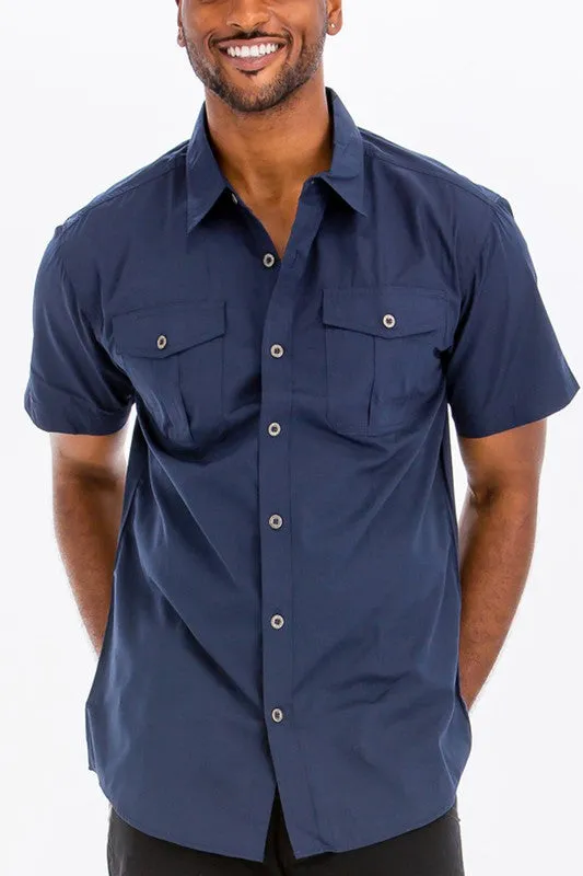 Pocket Button Down