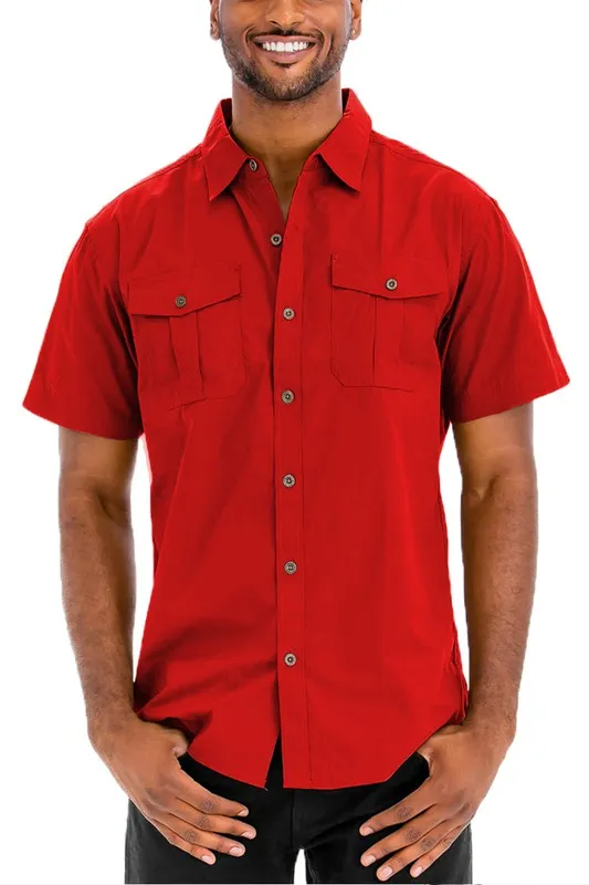 Pocket Button Down
