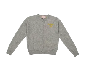 "La Dolce Vita" Cardigan in Smoke