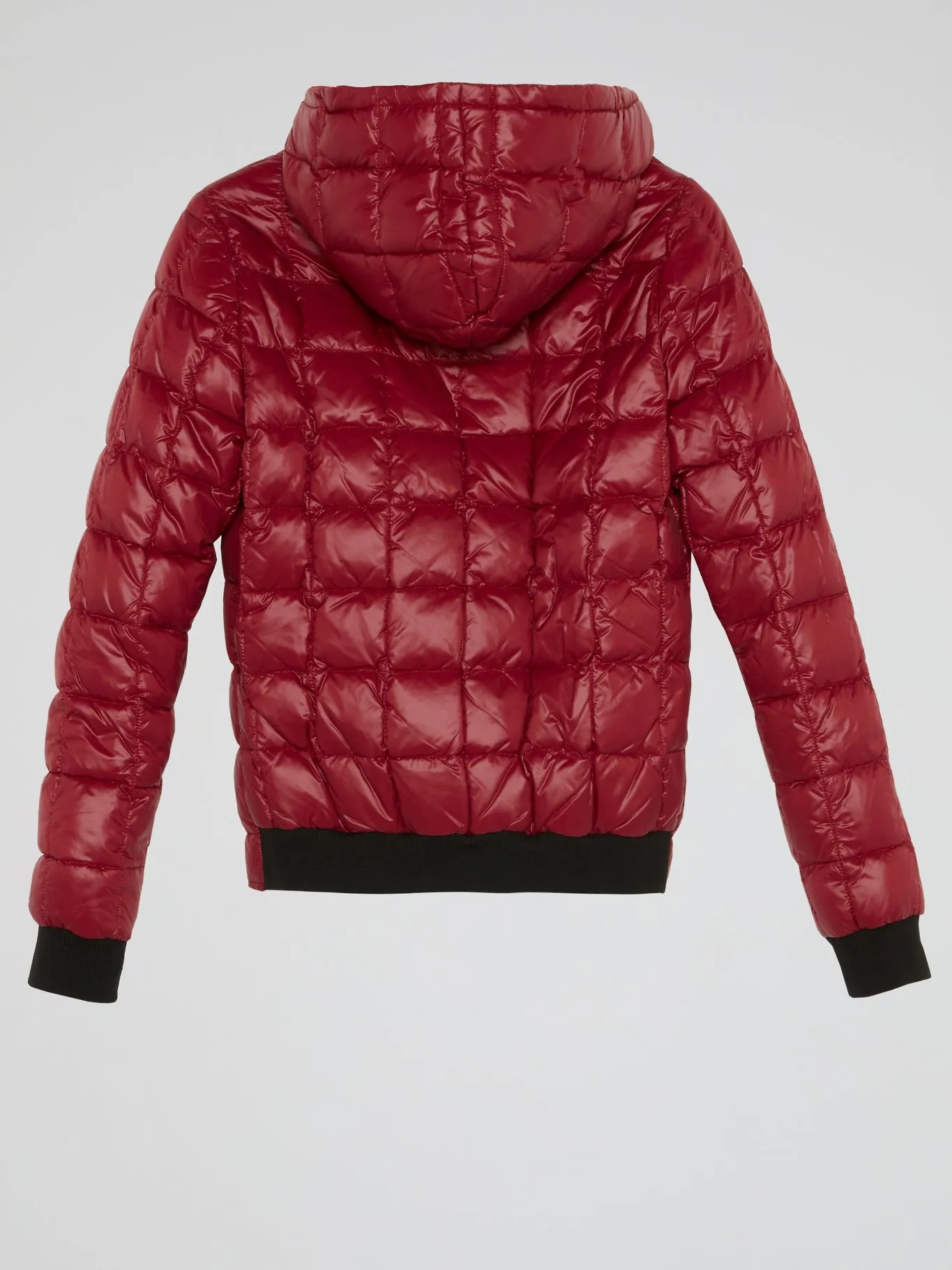 Red Reversible Quilted Jacket