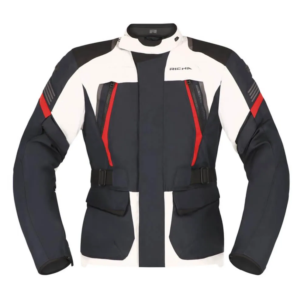 Richa Phantom 3 Jacket Navy / Grey / Red