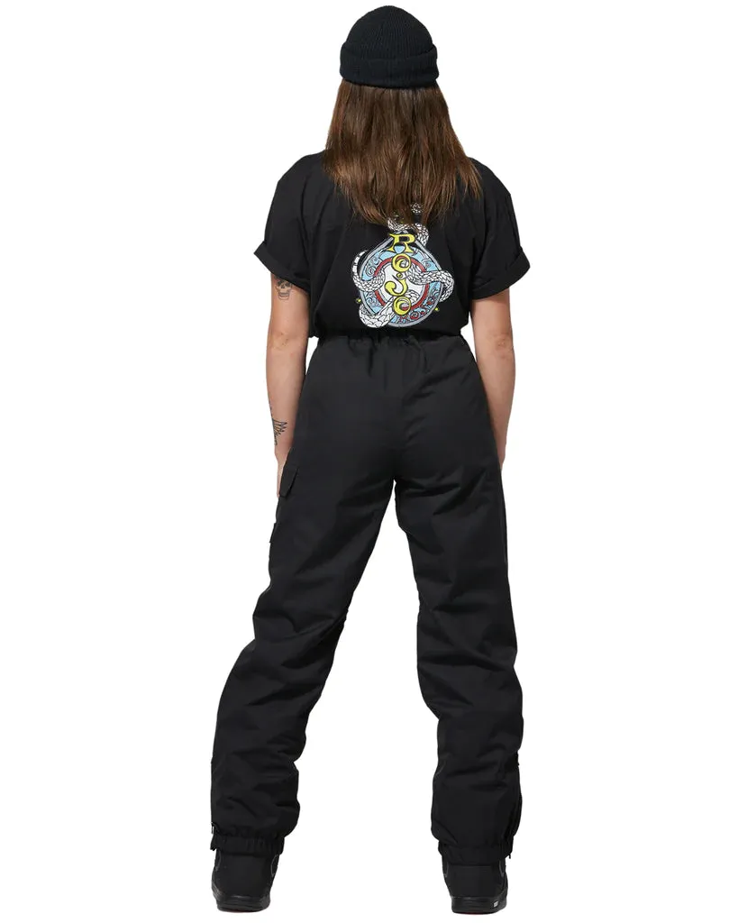 Rojo She Ripz Pants Womens Black