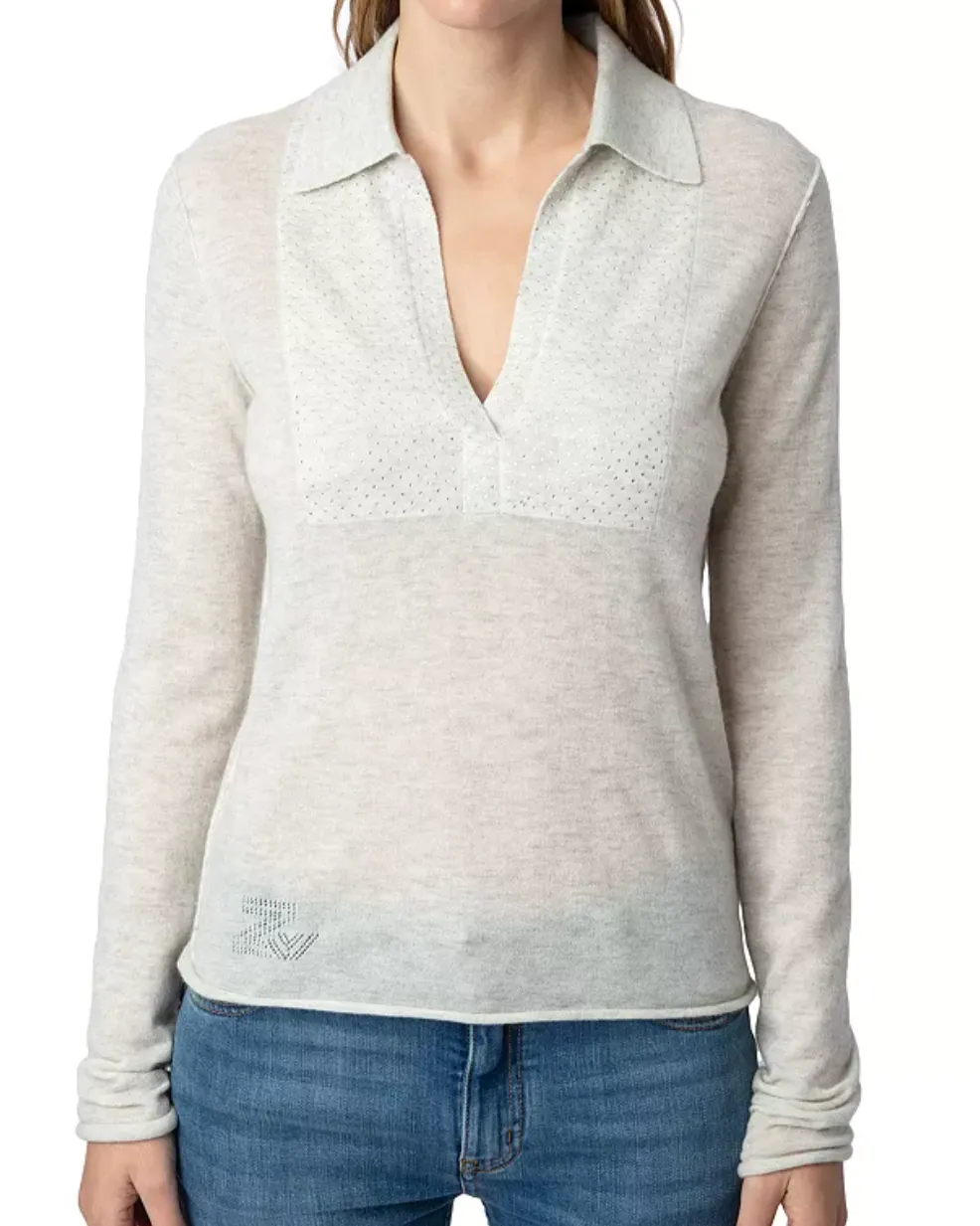 Sally Collared Sweater