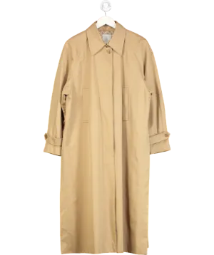 Sandro Beige Cotton Trench Coat UK 12