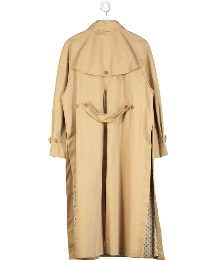Sandro Beige Cotton Trench Coat UK 12