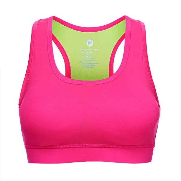 Sexy Wireless Quick Dry Elastic Breathable Yoga Sport Vest