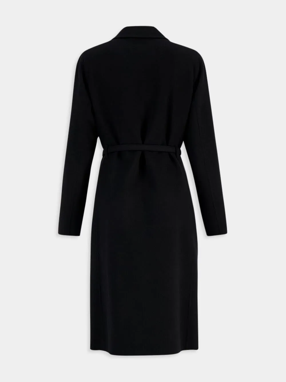 Single-breasted Midi Overcoat