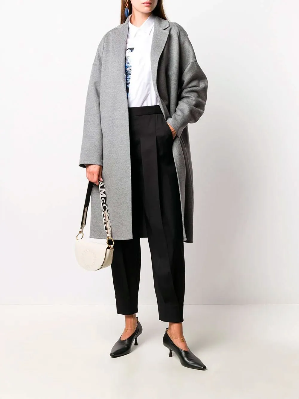 Single Breasted Wool Coat