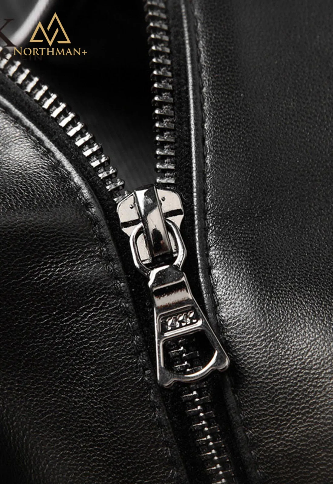 Slim leather jackets for men