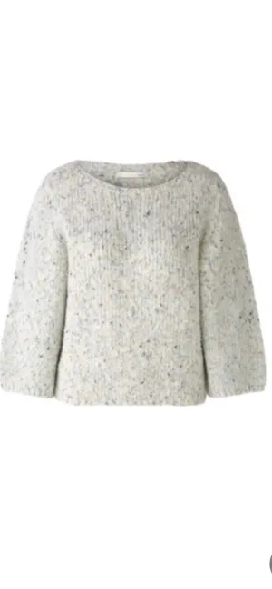 Splurge -Pullover Light Grey Blue