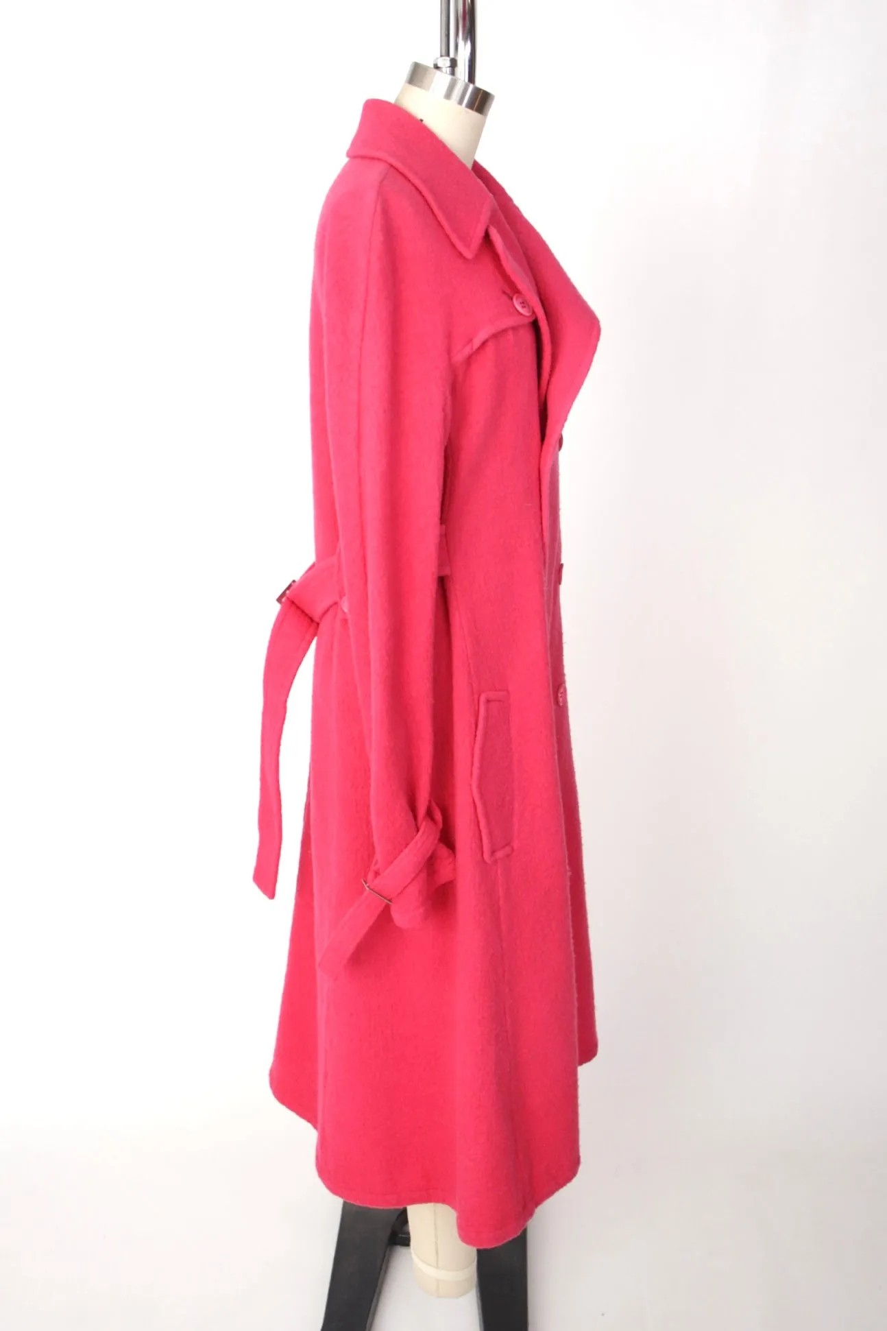 S/S 2004 Yohji Yamamoto  Noir Wool Trench Coat