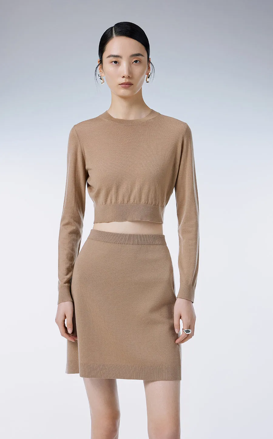 Sweater / JNBY Basulan Wool Blended Cashmere Sweater