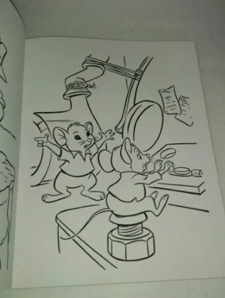 The Rescuers Down Under Paint N Marker Book