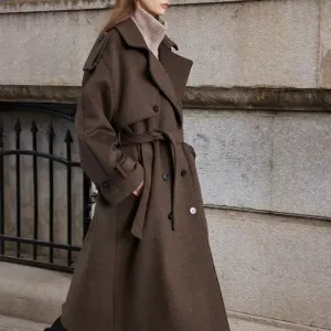 Timeless Double-Breasted Trench Coat
