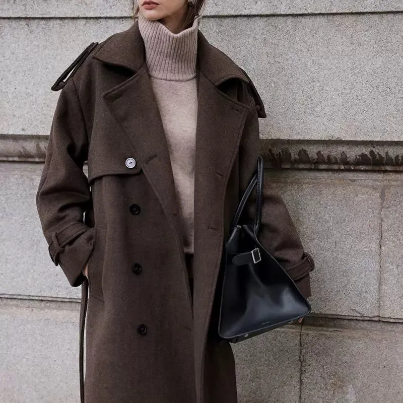Timeless Double-Breasted Trench Coat