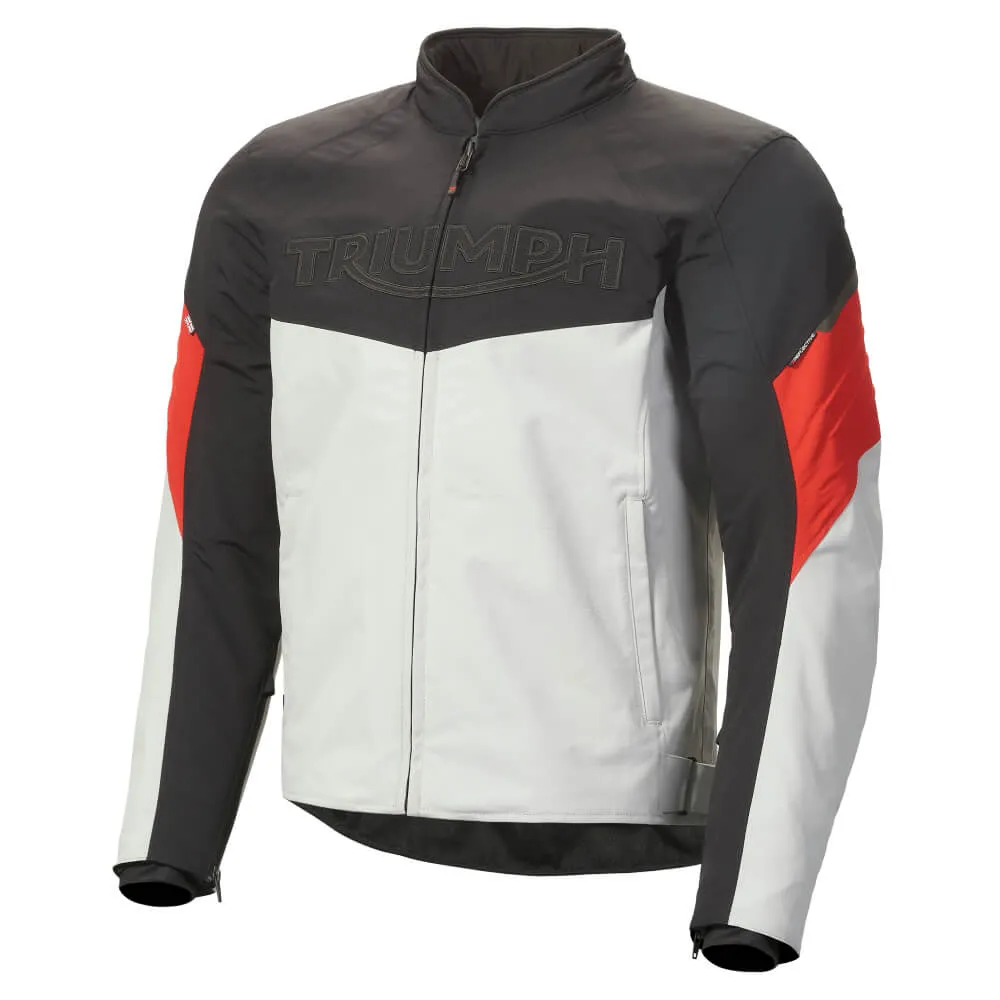 Triumph Triple Roadster Jacket Black / Grey / Red