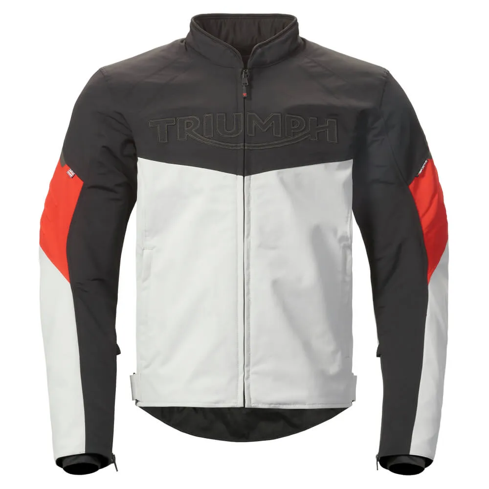 Triumph Triple Roadster Jacket Black / Grey / Red