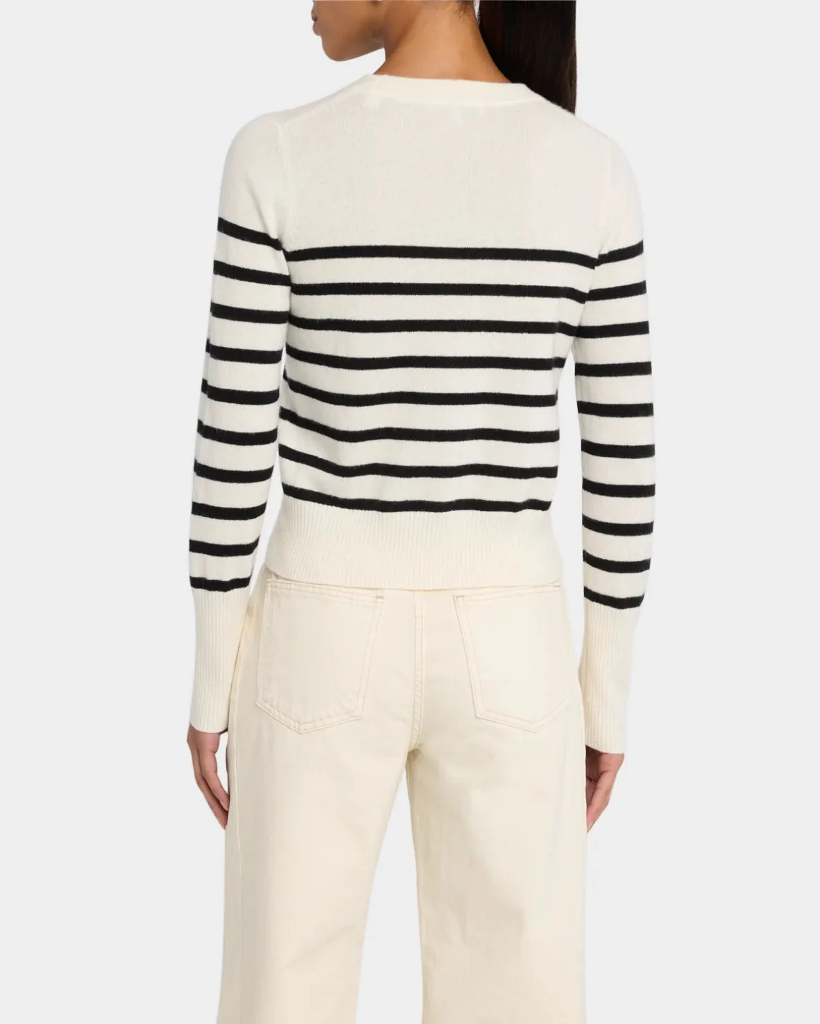 VERONICA BEARD CALEB CASHMERE PULLOVER