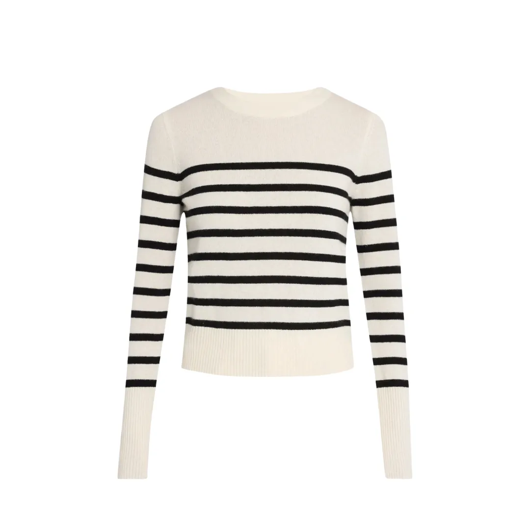 VERONICA BEARD CALEB CASHMERE PULLOVER