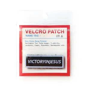 Victory In Jesus {Velcro Tag}